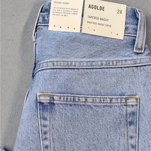 AGOLDE TAPERED BAGGY HIGH RISE BAGGY TAPER NWT MSRP $229 - Picture 2 of 6